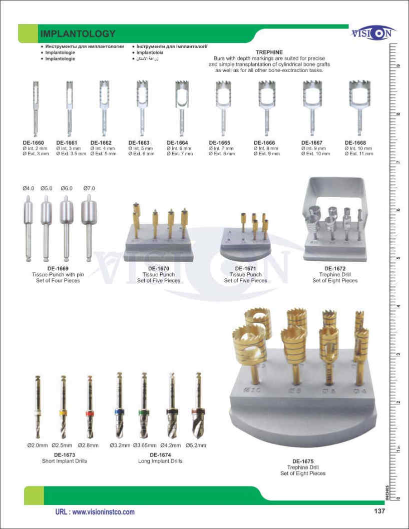 Vision Instruments Company Instruments